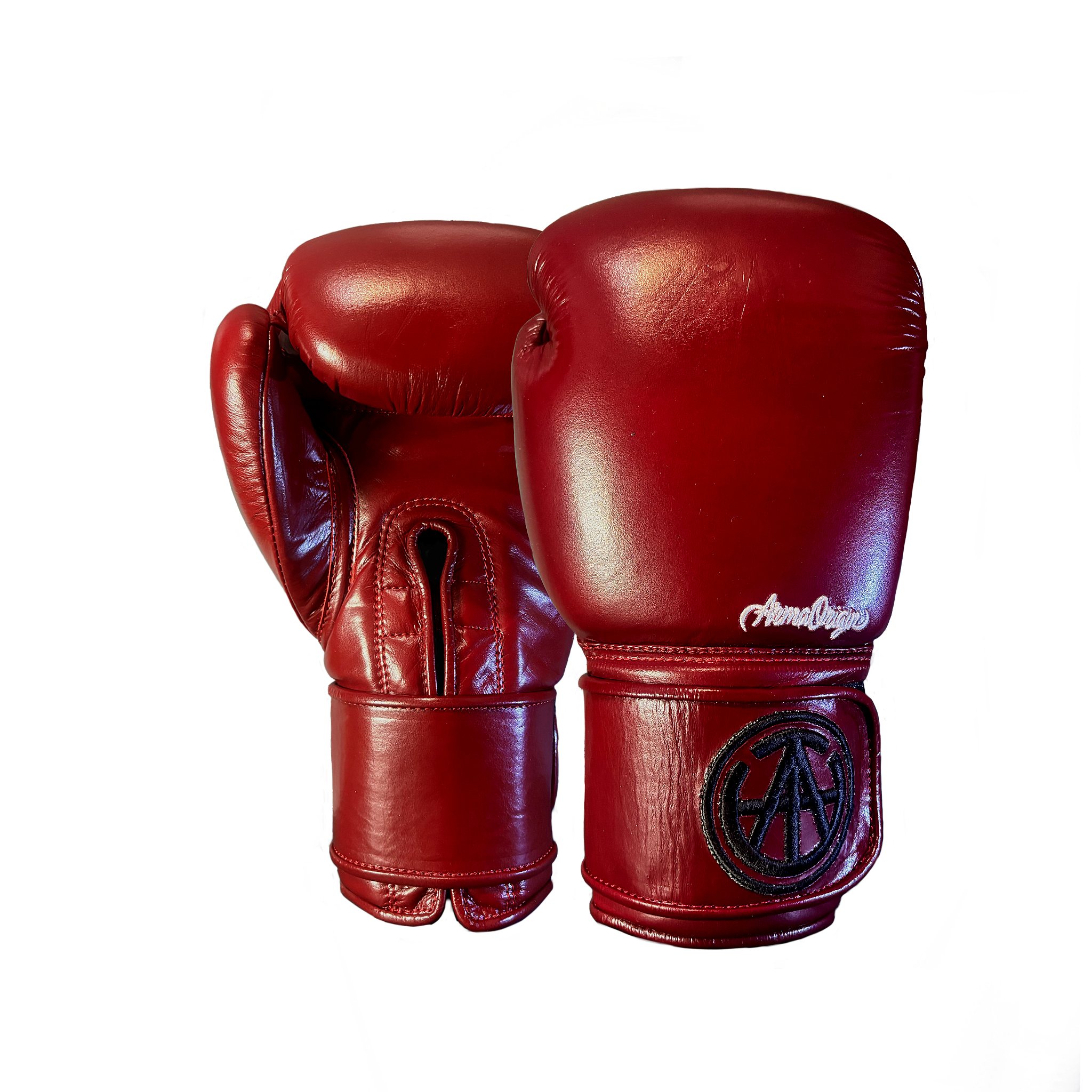 AO Classics Premium Red Leather Boxing Gloves – ARMA ORIGIN