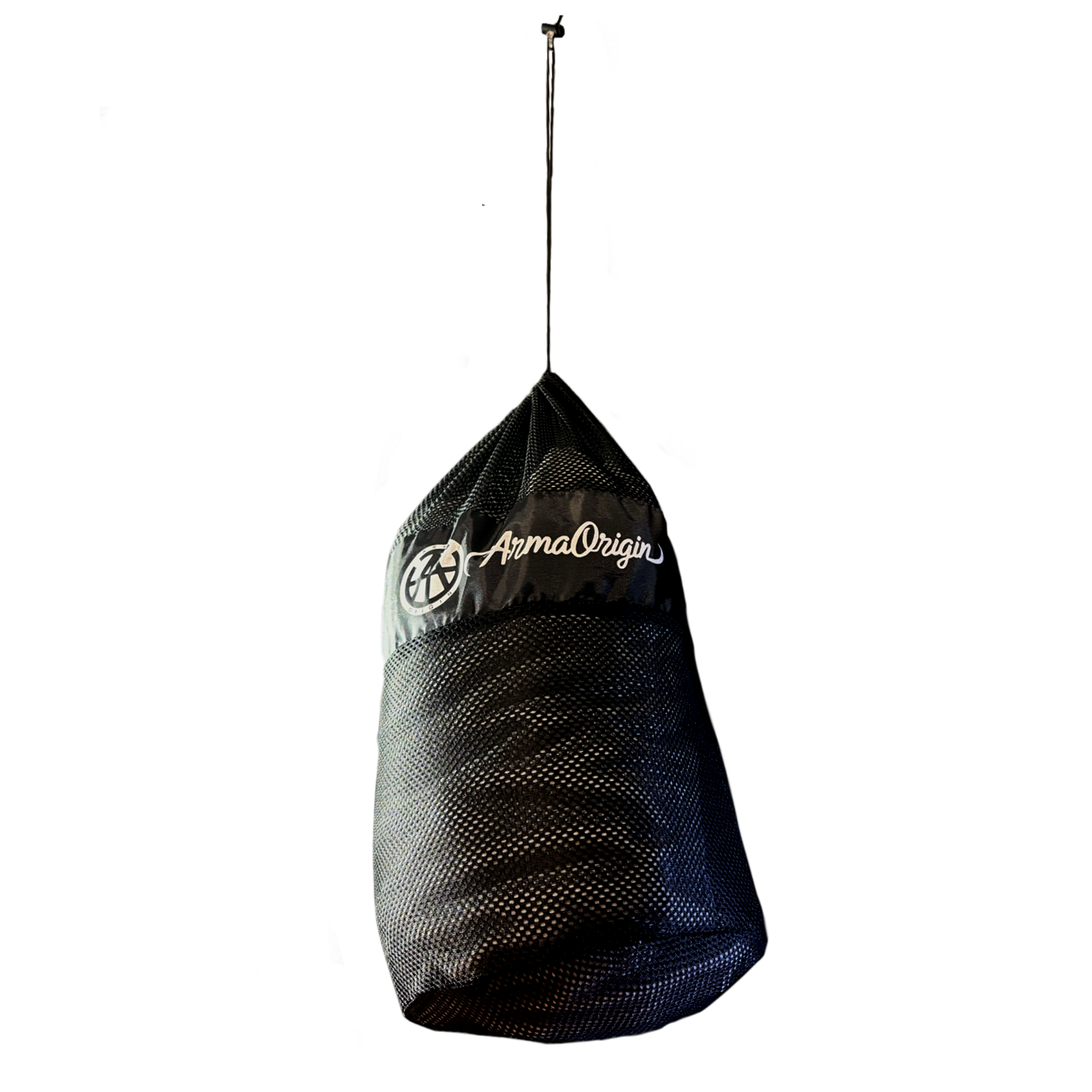 Premium machine washable polyester mesh dry bag to hang dry boxing gloves or to use as a laundry bag for boxing hand wraps