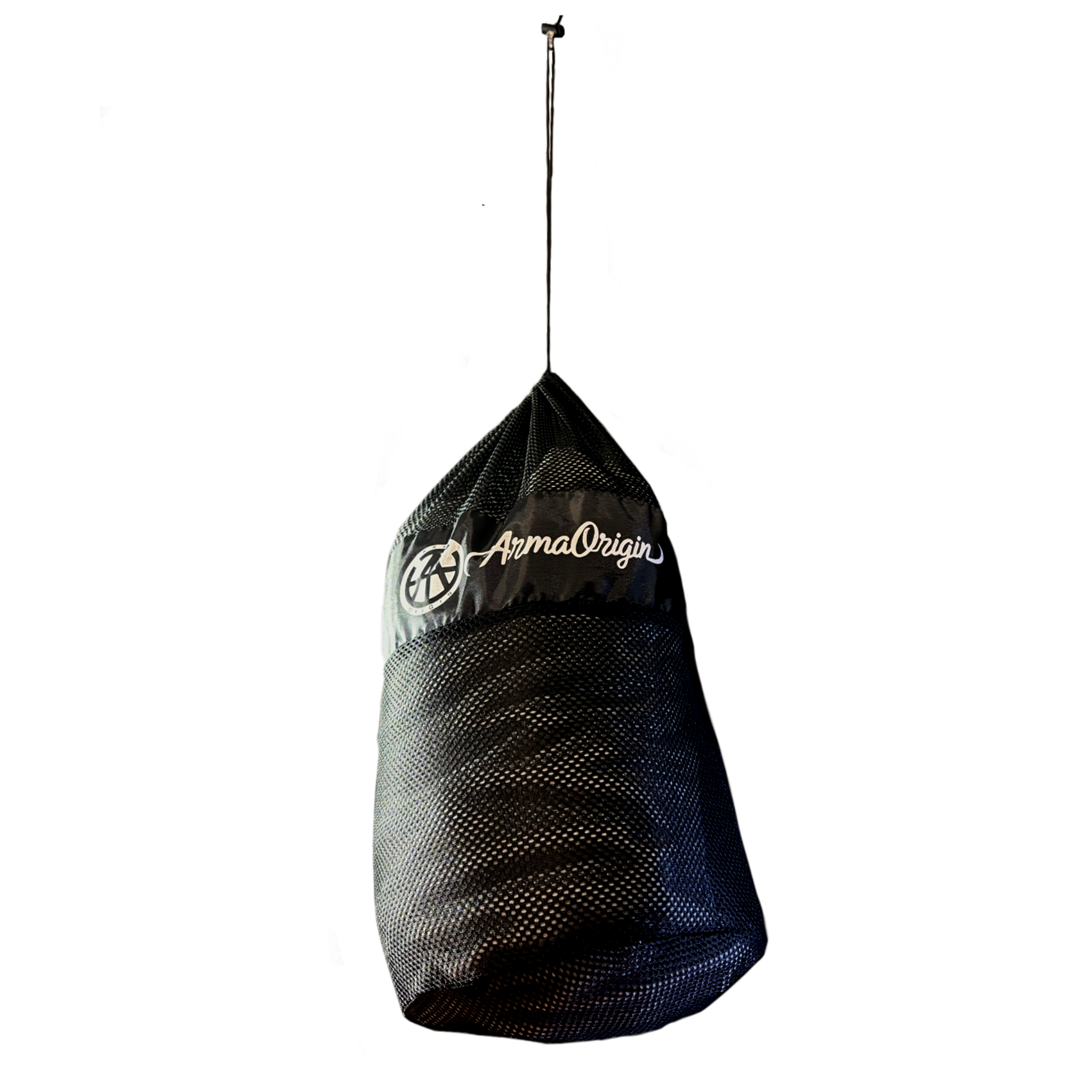 Premium machine washable polyester mesh dry bag to hang dry boxing gloves or to use as a laundry bag for boxing hand wraps