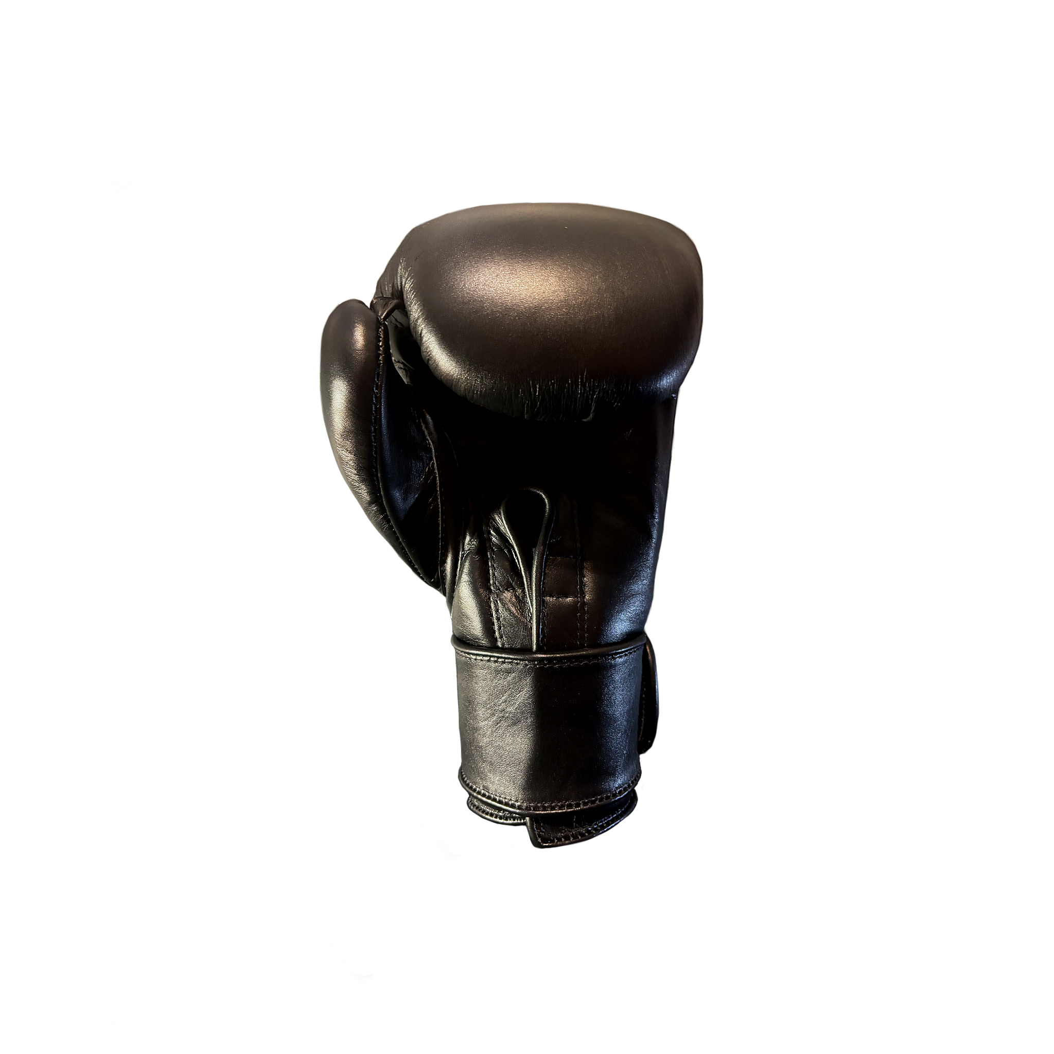 AO Classics - Premium Black Leather Boxing Gloves