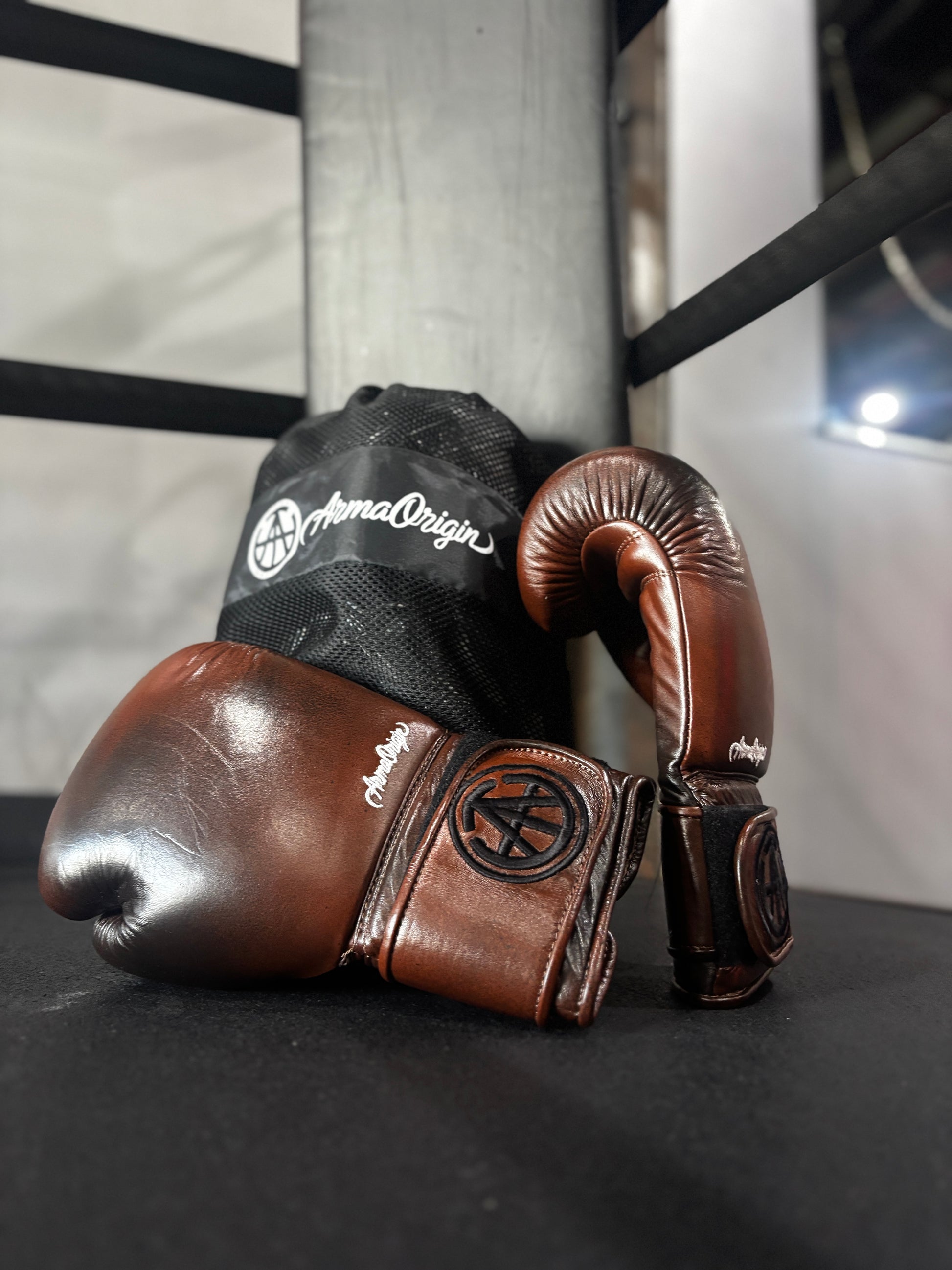 ARMA Classics - Premium Brown Leather Boxing Gloves