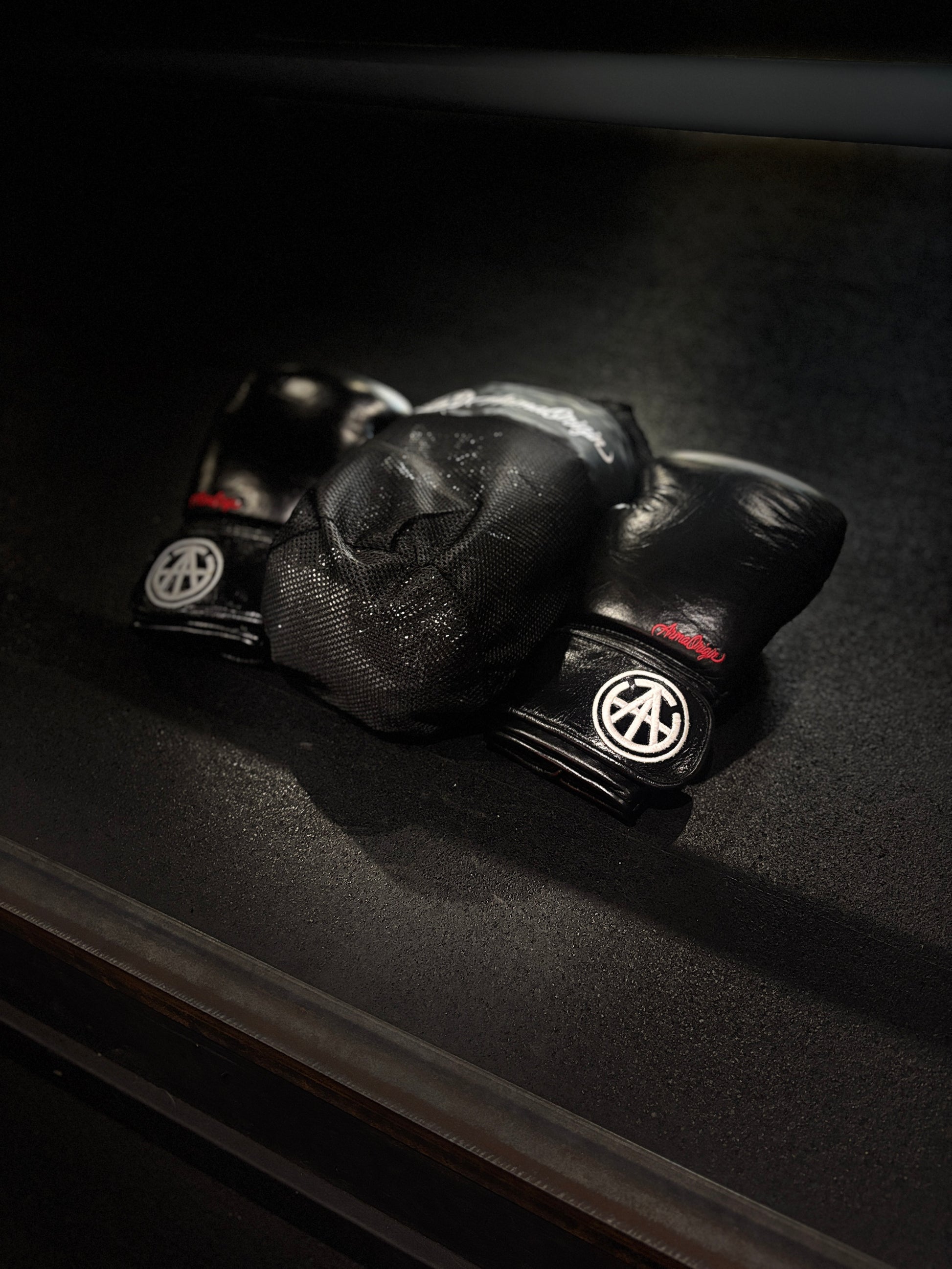 ARMA Classics - Premium Black Leather Boxing Gloves