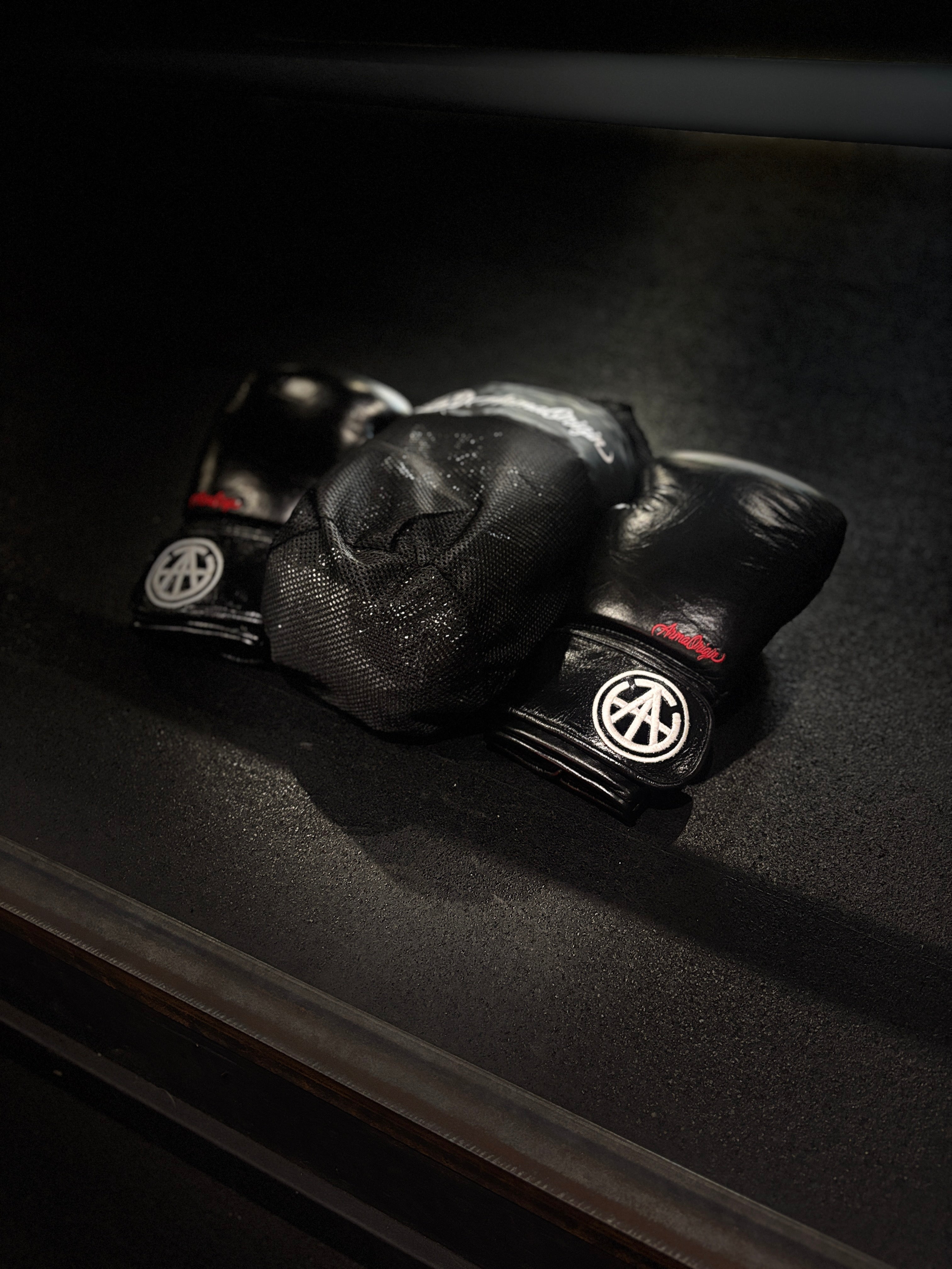 ARMA Classics - Premium Black Leather Boxing Gloves