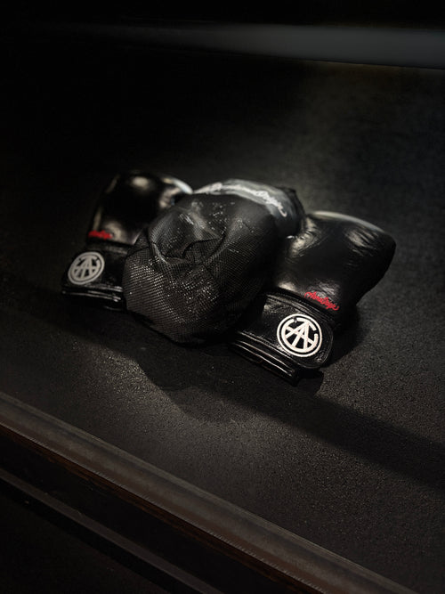 ARMA Classics - Premium Black Leather Boxing Gloves