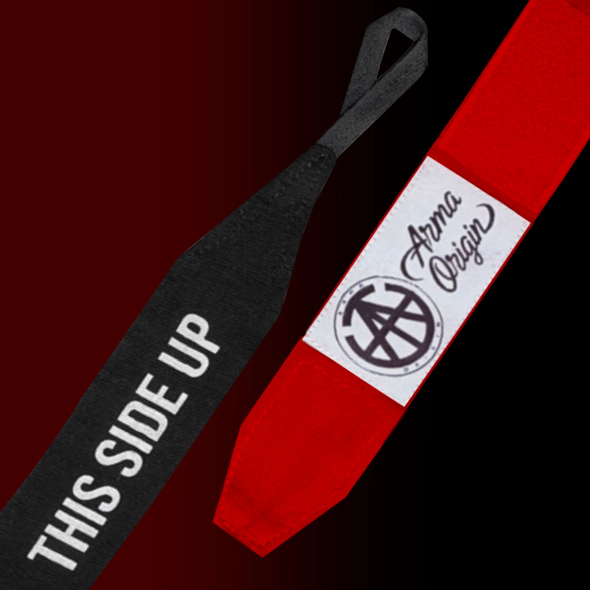 AO 180-inch Traditional Mexican Style Hand Wraps - Black